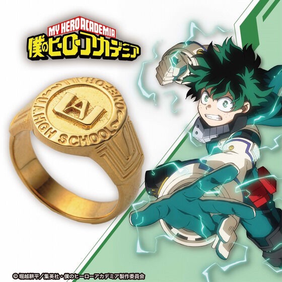 PRE-ORDER : My Hero Academia College Ring Collection