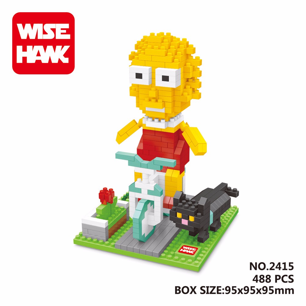 Wise Hawk 2412-2415 The Simpsons