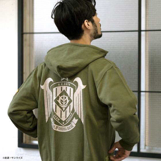 PRE-ORDER : STRICT-G.ARMS "Mobile Suit Gundam" Zip Hoodie with Patch
