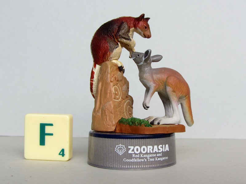 งานฝา กาชาปอง Yokohama Zoo Zoorasia Lunch Jungle Cracker Bottle Cap Trading Figure Collection by Kaiyodo (Set of 9)