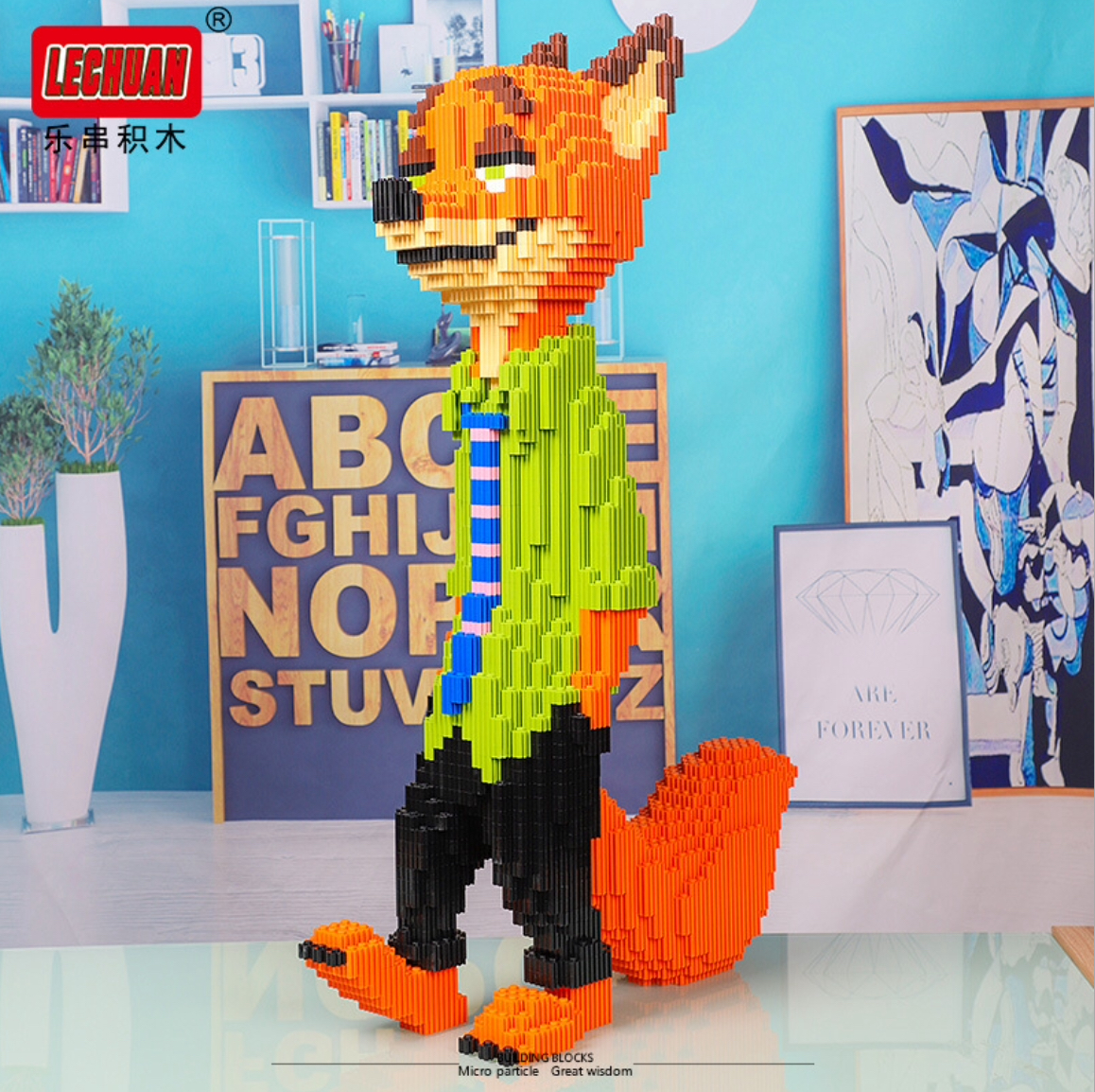 Super jumbo - lechuan Lc 67101 zootopia Nick 5481pcs (แบบเฟือง)