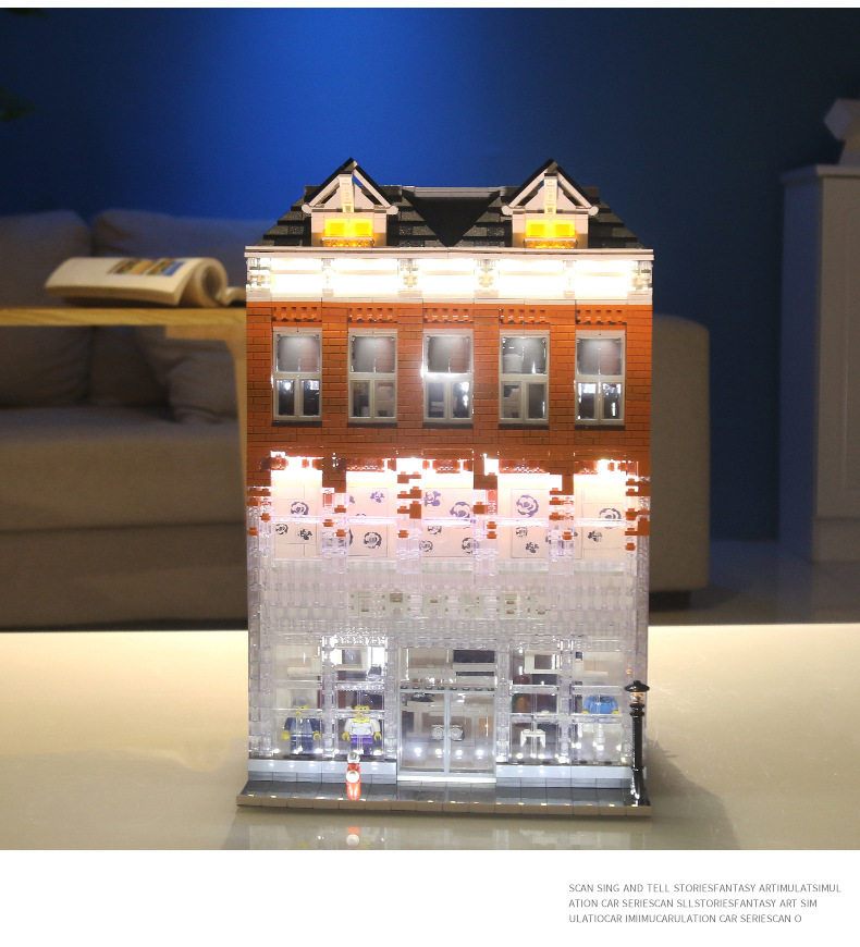 Mould king 16021 CHANEL AMSTERDAM 3800pcs