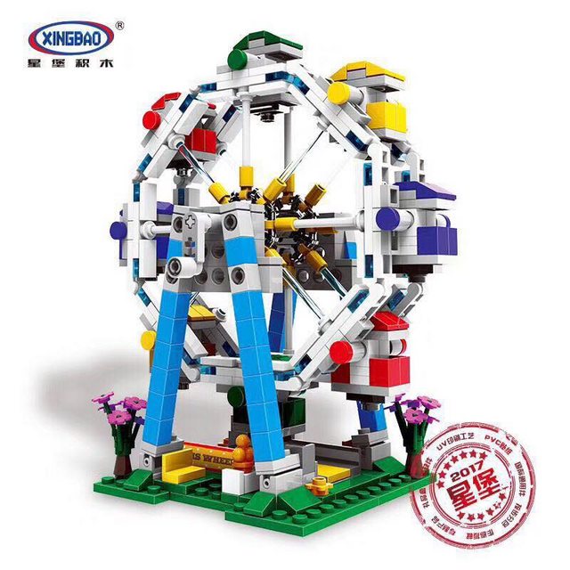 Xingbao XB-01106 Colorful World Ferris Wheel 660pcs