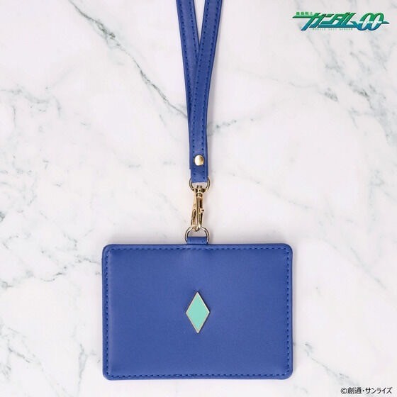PRE-ORDER : Mobile Suit Gundam 00 Leather Accessories・Scarf Items ID Case (4 types in total)
