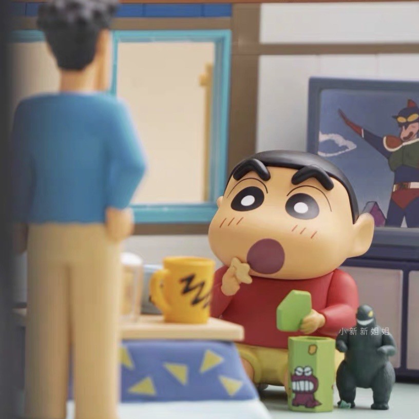 Crayon Shinchan Daily Activities Series by 52Toys (Set of 6+1secret)