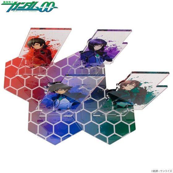 PRE-ORDER : Mobile Suit Gundam 00 Character Illustration Acrylic Stand