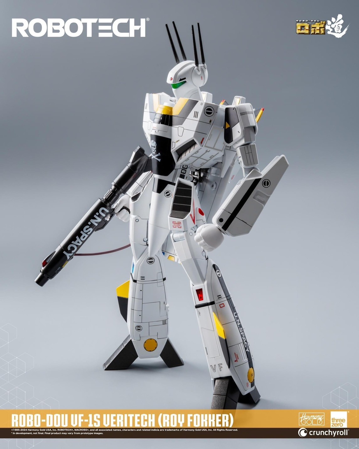 Pre-order : Robotech ROBO-DOU ROBOTECH VF‐1S Veritech (Roy Fokker) by Threezero