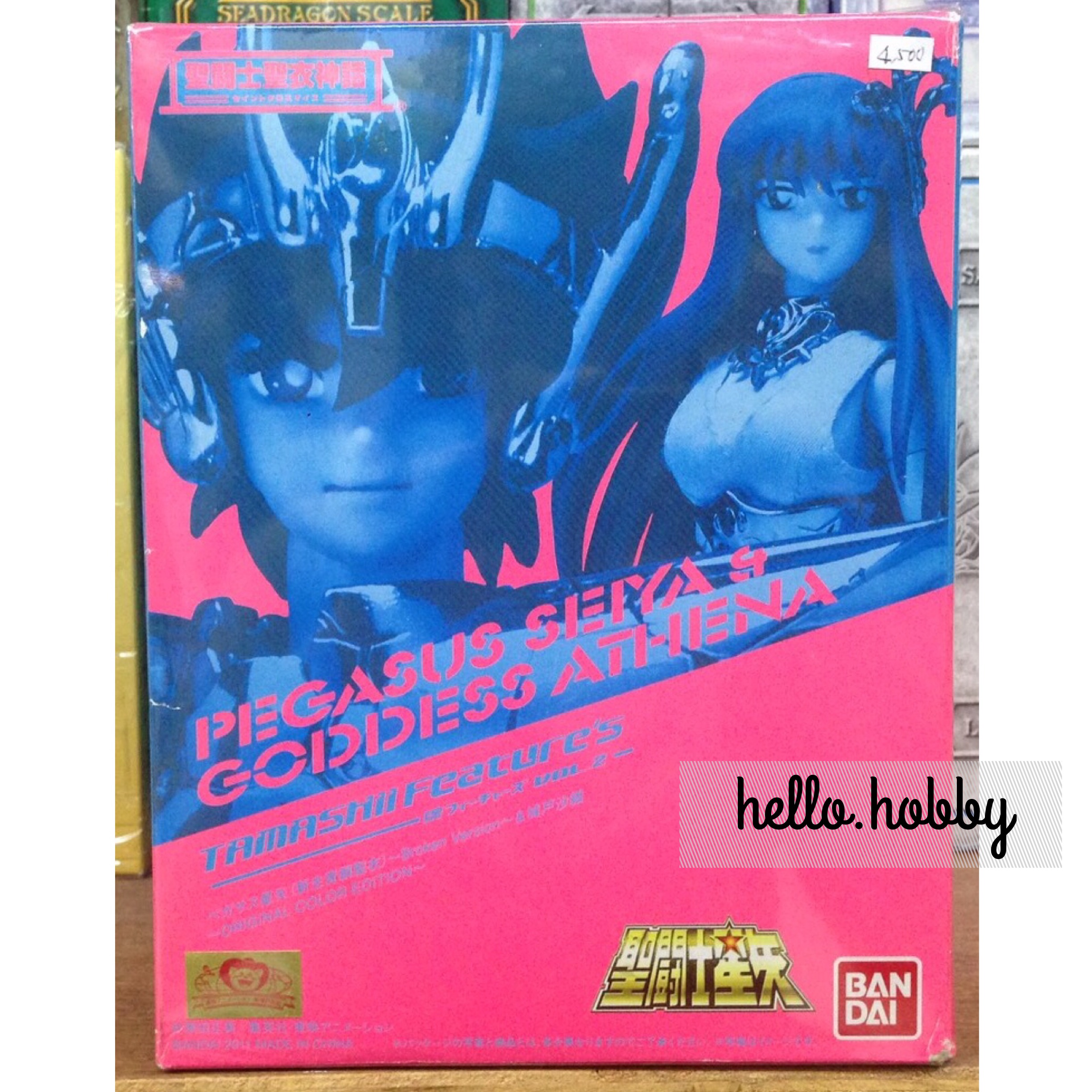 Saint Seiya Saint Cloth Myth Pegasus Seiya (Revived Bronze Cloth/Broken Ver.) And Saori Kido Original Color Edition by Tamashii Features Vol.2