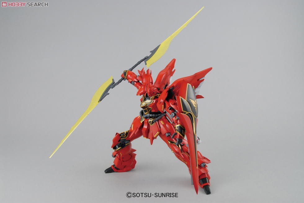 MG 1/100 MSN-06S Sinanju Neo Zeon Mobile Suit Customized for Newtype by Bandai