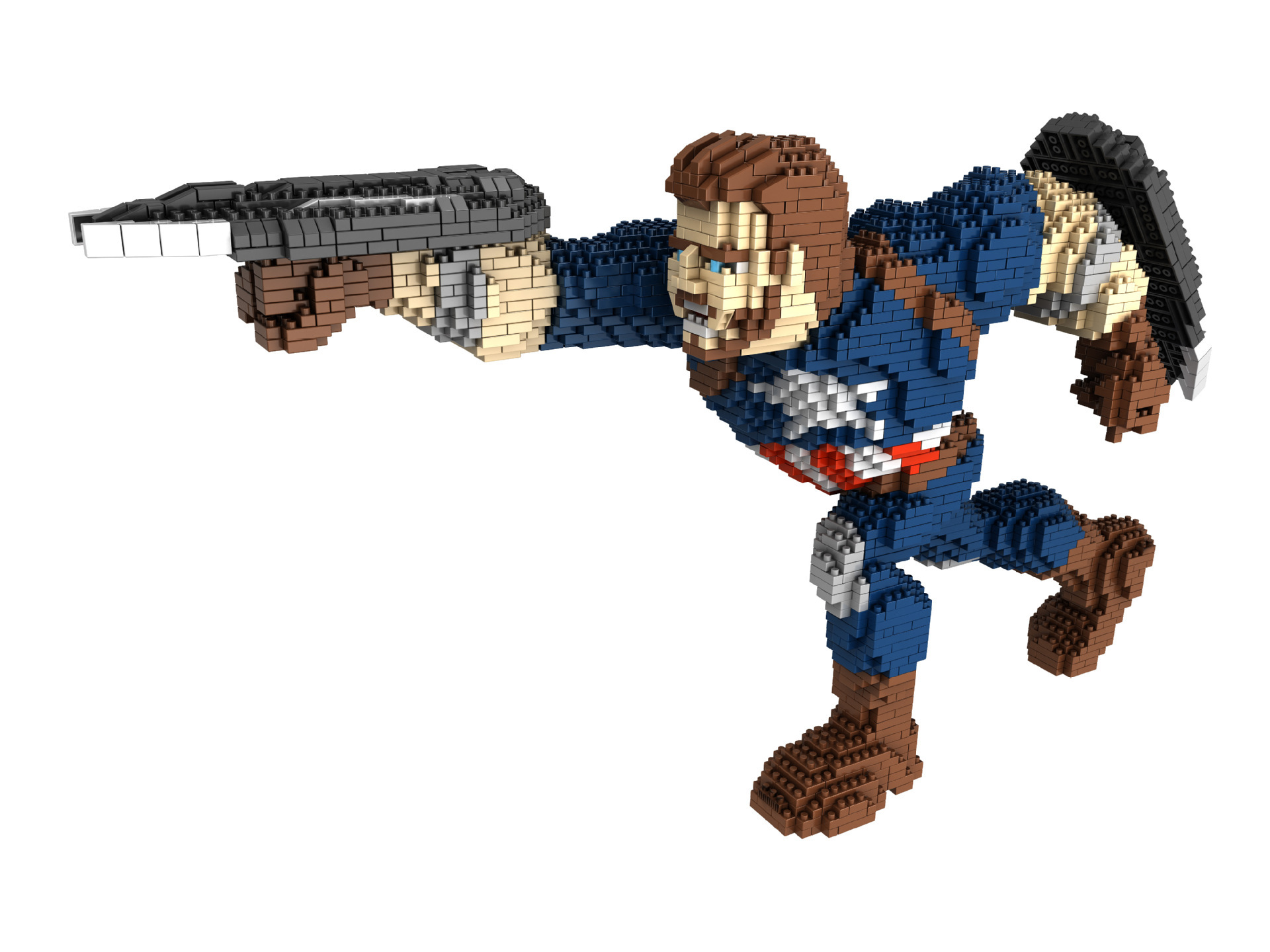 Building Star 8831-1 Captain America 3250pcs