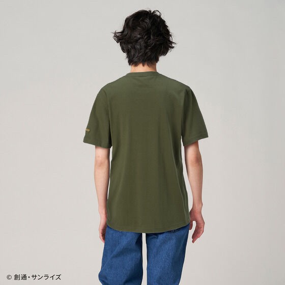PRE-ORDER : Mobile Suit Gundam Mark Basic Line Embroidery T-shirt