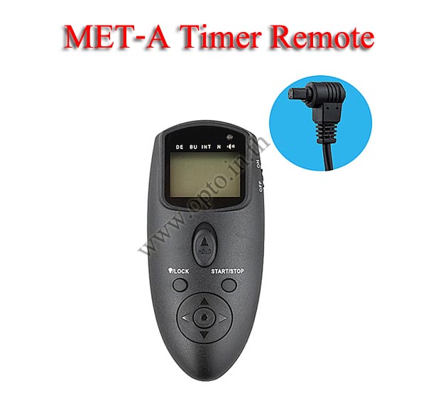 Met-A Multi-Exposure Timer Remote Control for CANON RS-80N3 30D 40D 50D 5D 7D 1D รีโมทตั้งเวลาถ่าย