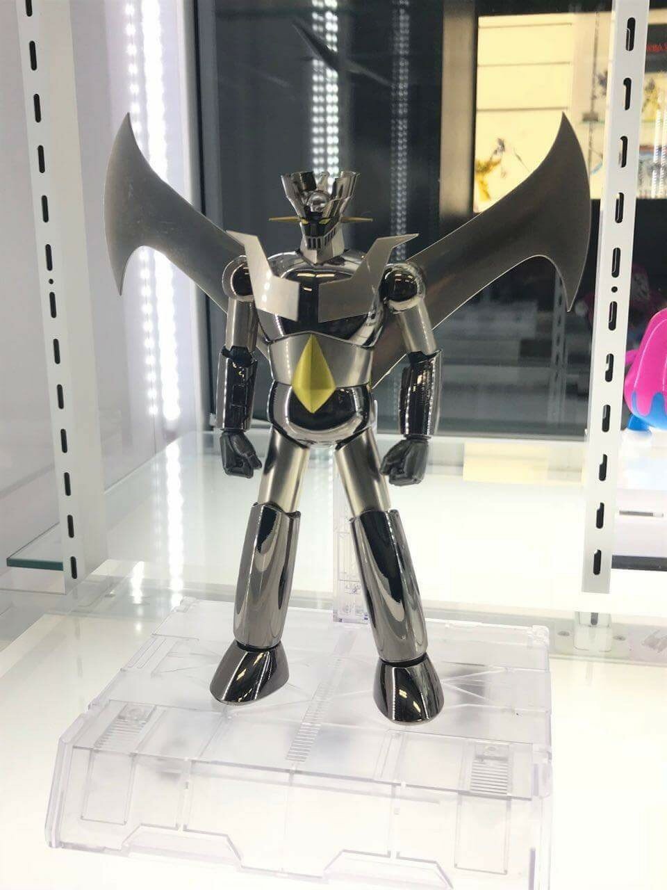 【Tamashii Nation 2017】 Soul Of Chogokin GX-70CN Mazinger Z D.C. Chrome Noir by Bandai (มีปลอกสวมและกล่องน้ำตาล)