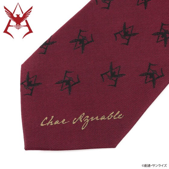 PRE-ORDER : Mobile Suit Gundam Char Design Necktie