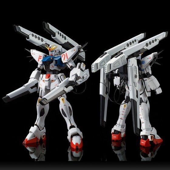 PRE-ORDER : MG 1/100 GUNDAM F91 VER. 2.0 BACK CANNON TYPE & TWIN VSBR SET UP TYPE PLASTIC MODEL