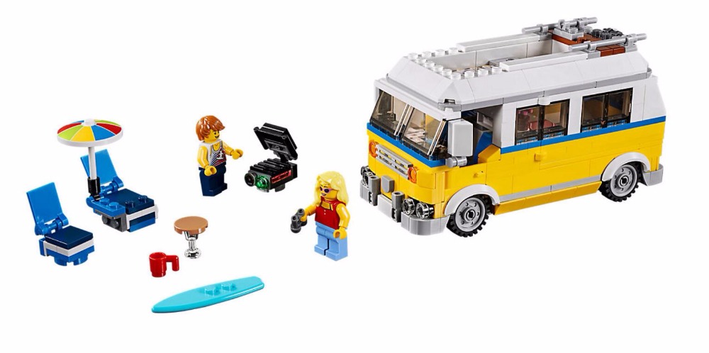 Lepin 24044 Sunshine Surfer Van 424 pcs