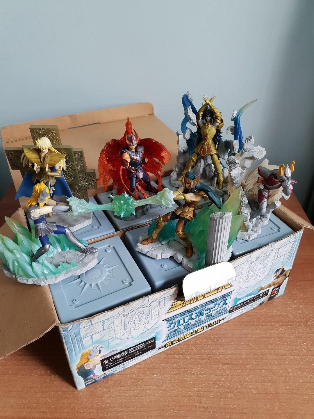 Saint Seiya - Saint Seiya Cloth Box Pandora Box Diorama ~Gold Saints Chapter Vol.1~ Figure by Megahouse (Set of 6)
