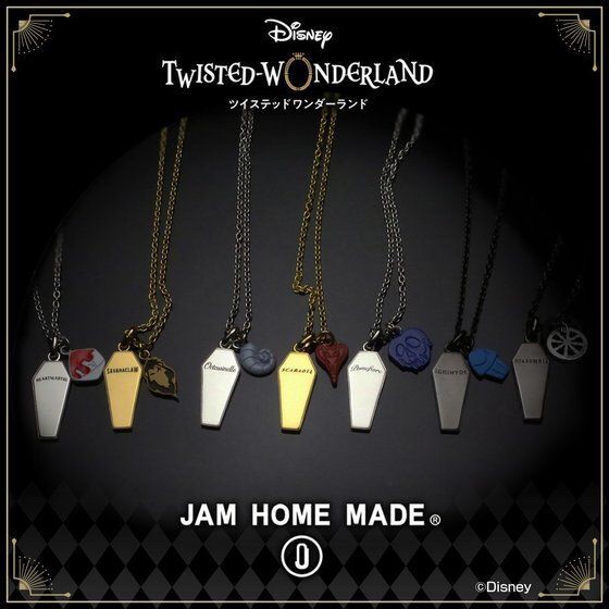PRE-ORDER : Disney Twisted Wonderland Charm Necklace