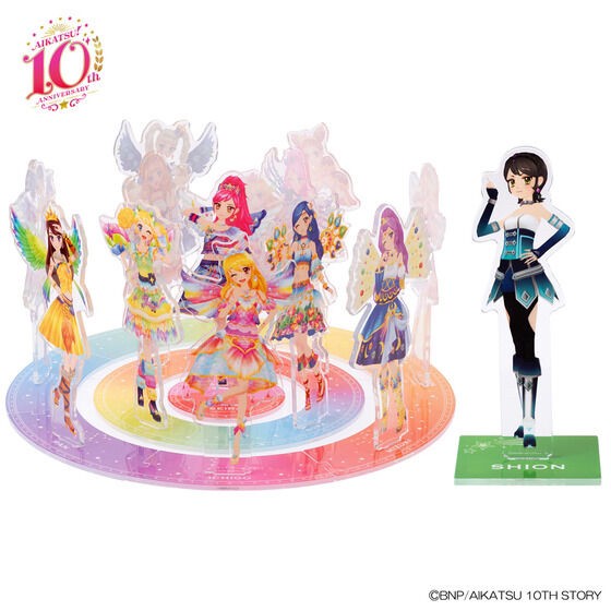 PRE-ORDER : Aikatsu! Acrylic Stand (Data Carddass ver.) [2nd] * Full set with benefits
