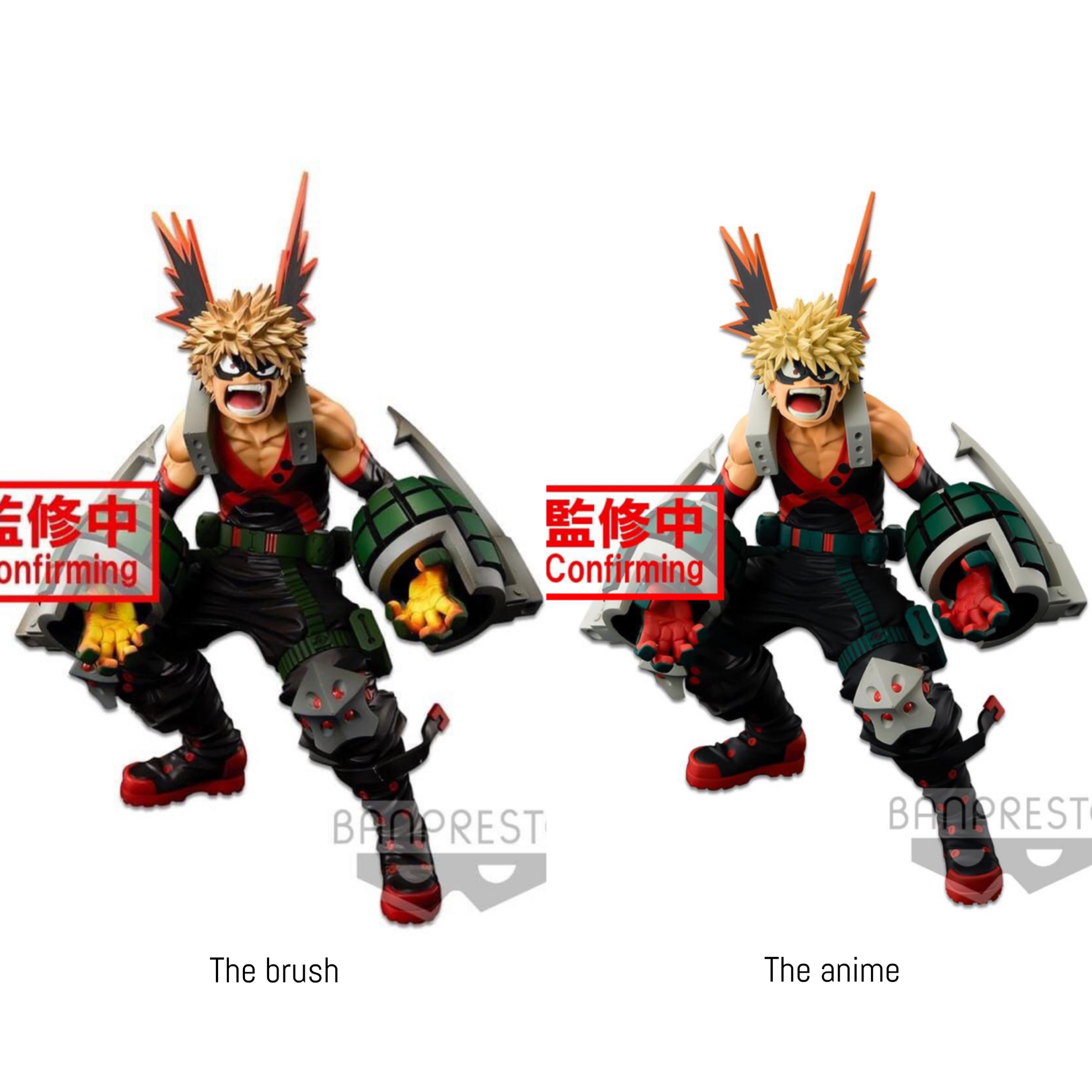 Pre-order : MY HERO ACADEMIA BANPRESTO WORLD FIGURE COLOSSEUM MODELING ACADEMY SUPER MASTER STARS PIECE THE KATSUKI BAKUGO［THE BRUSH］/ ［THE ANIME］ (OVERSEA LIMITED ITEM)