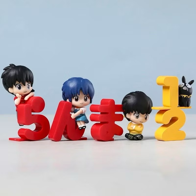 โมเดลงานจีน Ranma 1/2 (Set of 4)
