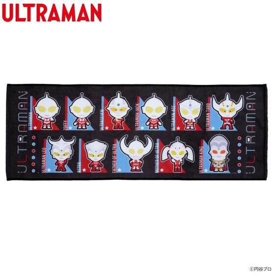 PRE-ORDER : Showa Ultraman Series Deformed Face Towel