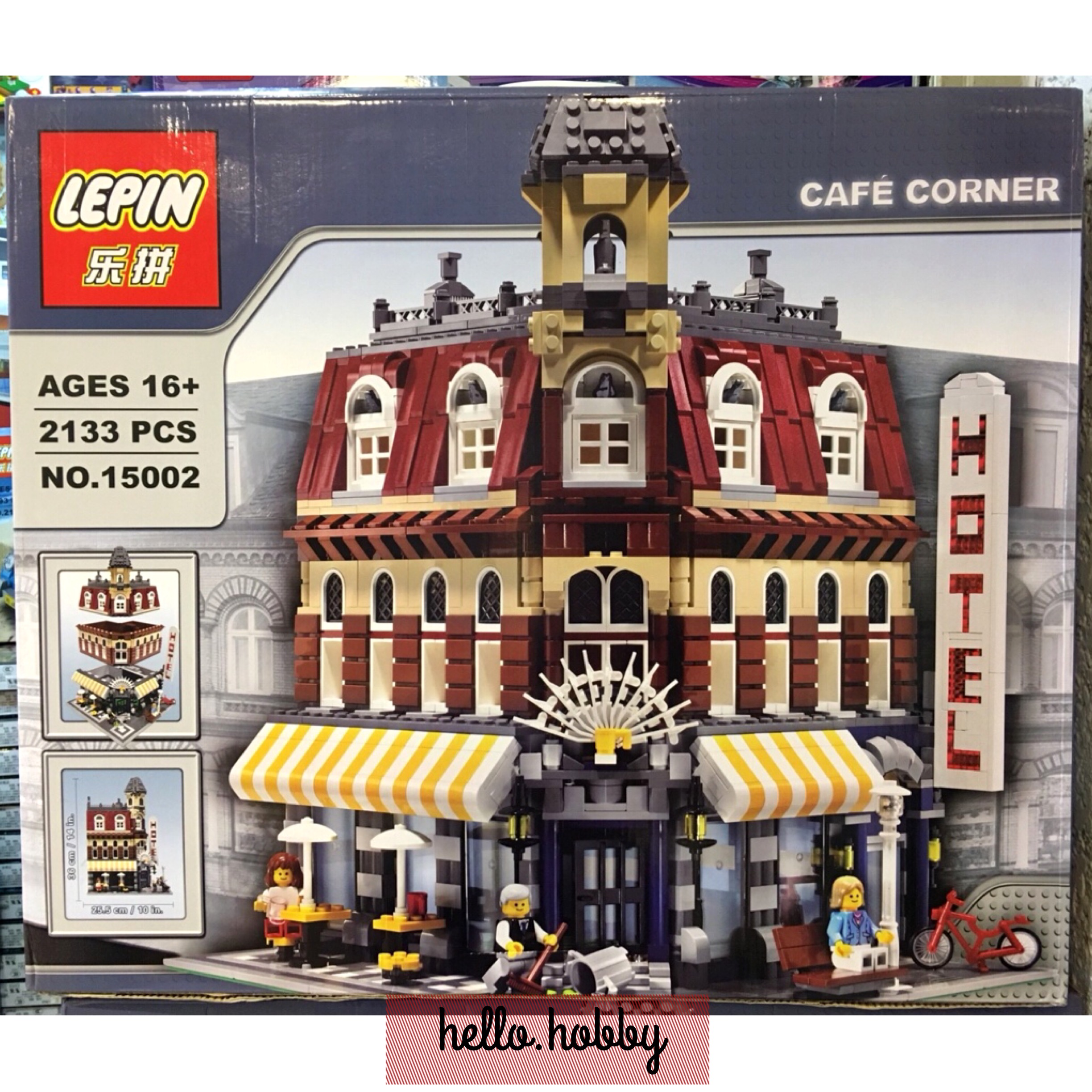 Lepin 15002 Cafe Corner 2133pcs