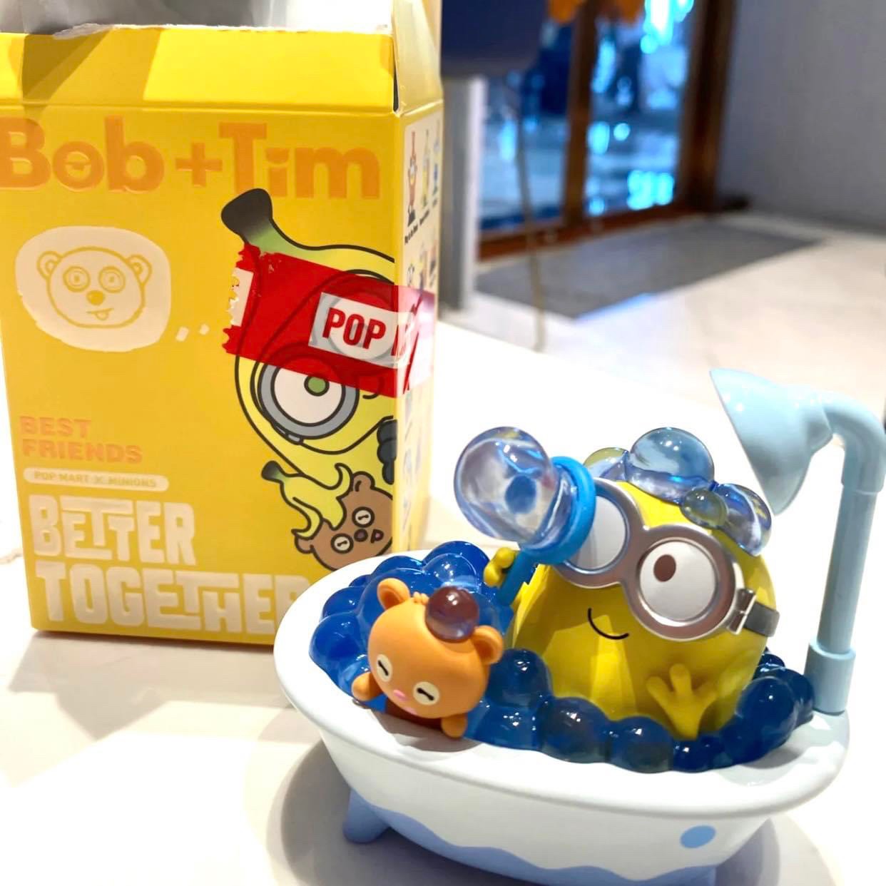 Minions Bob + Tim Better Together Set by Pop Mart