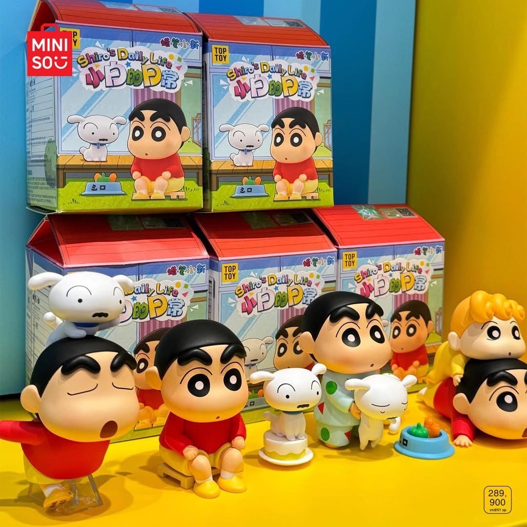 โมเดล ได้ 1ตัว - Crayon Shinchan - Shiro’s Daily Life Series by Top Toy
