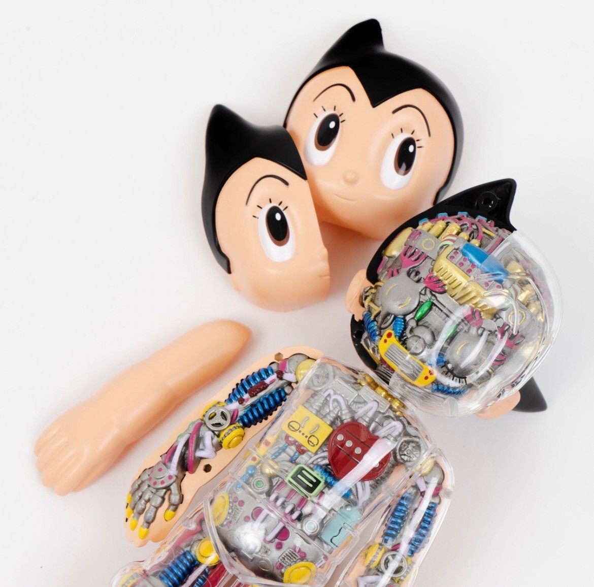 Astro Boy Mechanical Clear Version Alloy Figure by Tokyo Toys