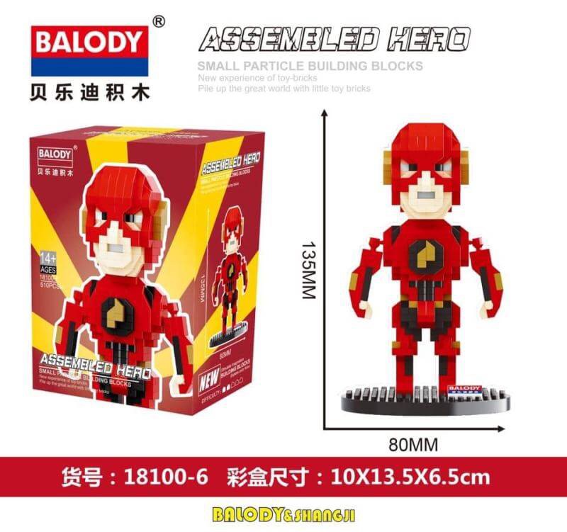 Balody 18100 1-8 Super Heroes