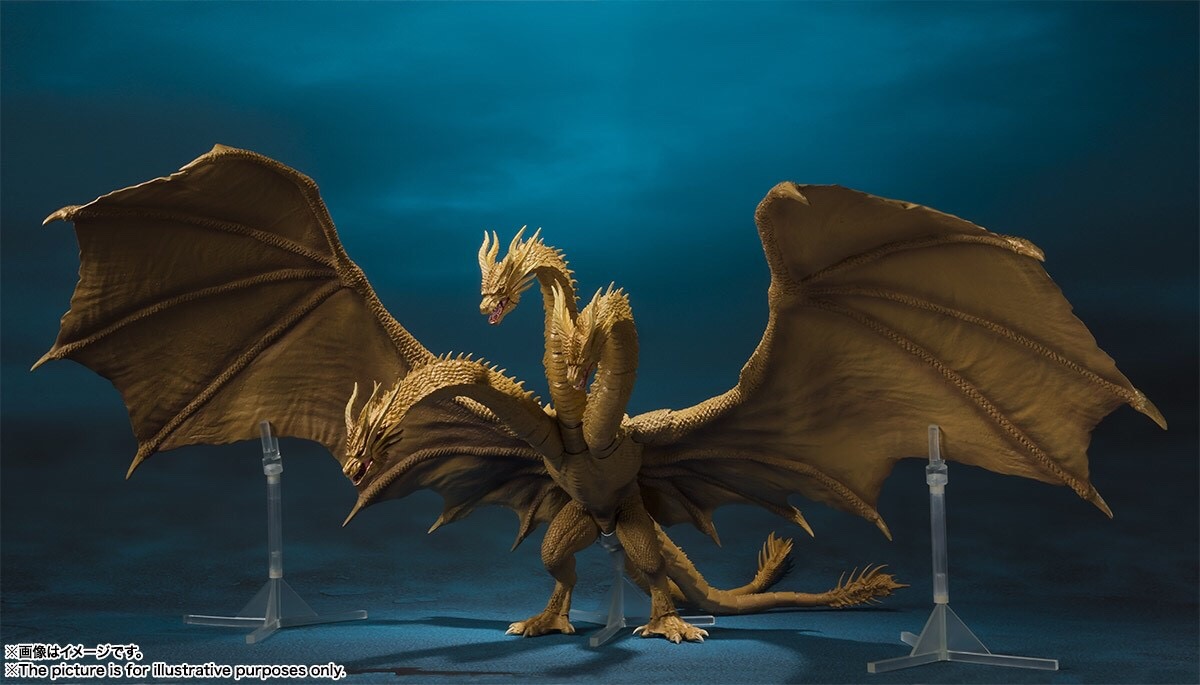 Pre-order : S.H.MONSTERARTS KING GHIDORA (2019) (GODZILLA KING OF THE MONSTERS)