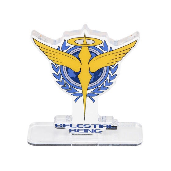 PRE-ORDER : Acrylic Logo Display EX Mobile Suit Gundam 00 Celestial Being Mark