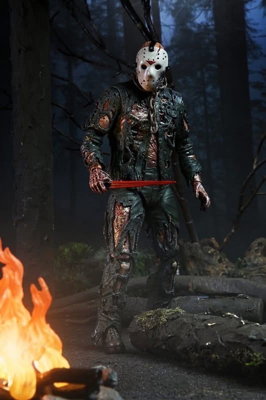 Pre-order : Friday the 13th Ultimate Part 7 (New Blood) Jason Voorhees 7″ Scale Action Figure by NECA (Reissue)