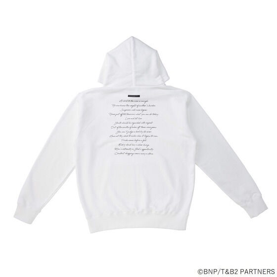 PRE-ORDER : Tiger & Bunny 2 Part 1 Subtitle Pattern Pullover Hoodie