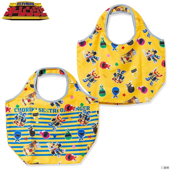 PRE-ORDER : Chouriki Sentai Ohranger Deformed Tote Bag