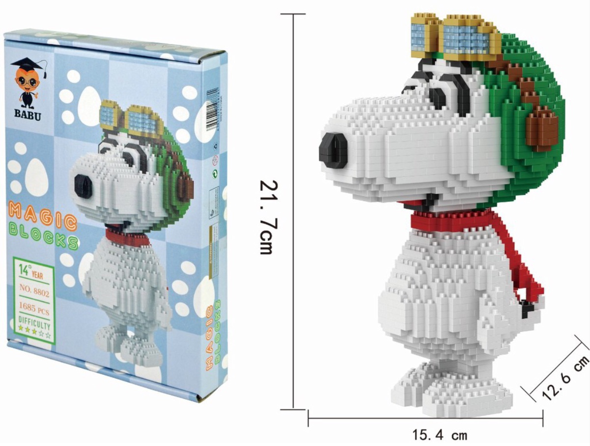 Babu 8802 Snoopy 1685pcs