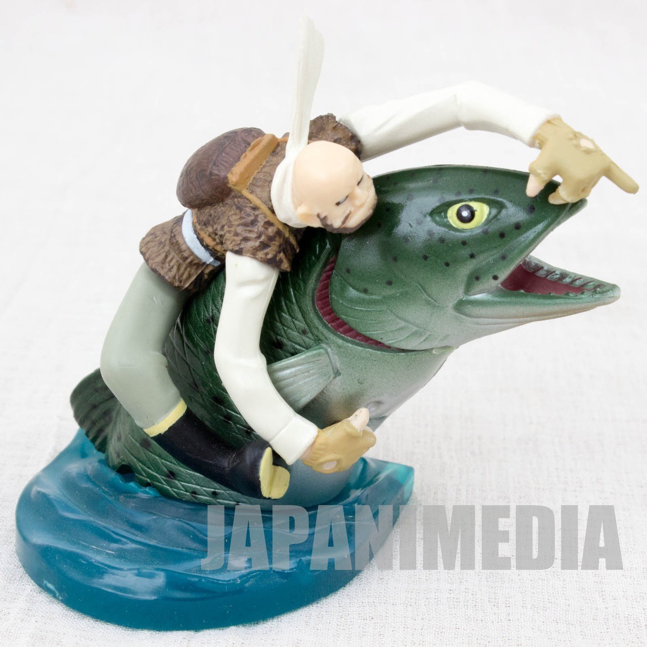 กาชาปอง เจ้าหนูสิงห์นักตก Fishing Boy Fisherman Sanpei Tsurikichi Sanpei Fishing Scene Collection ~Freshwater Fish Edition~ Gashapon by Epoch (Set of 5+1)