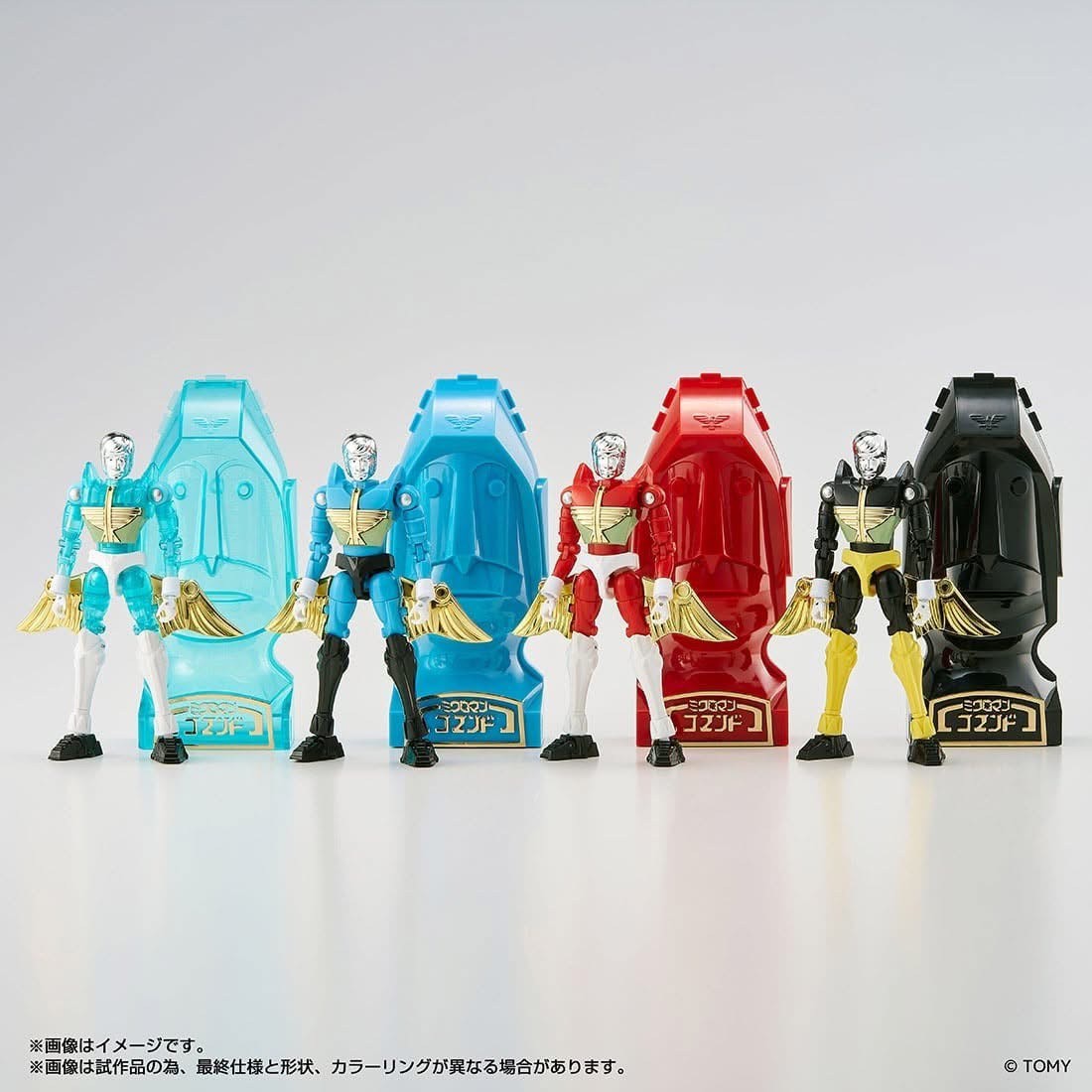 Pre-order : *Takara Tomy Mall Exclusive* T-Spark LEGACYSOUL Microman Command #1 4 Units Set by Takara Tomy