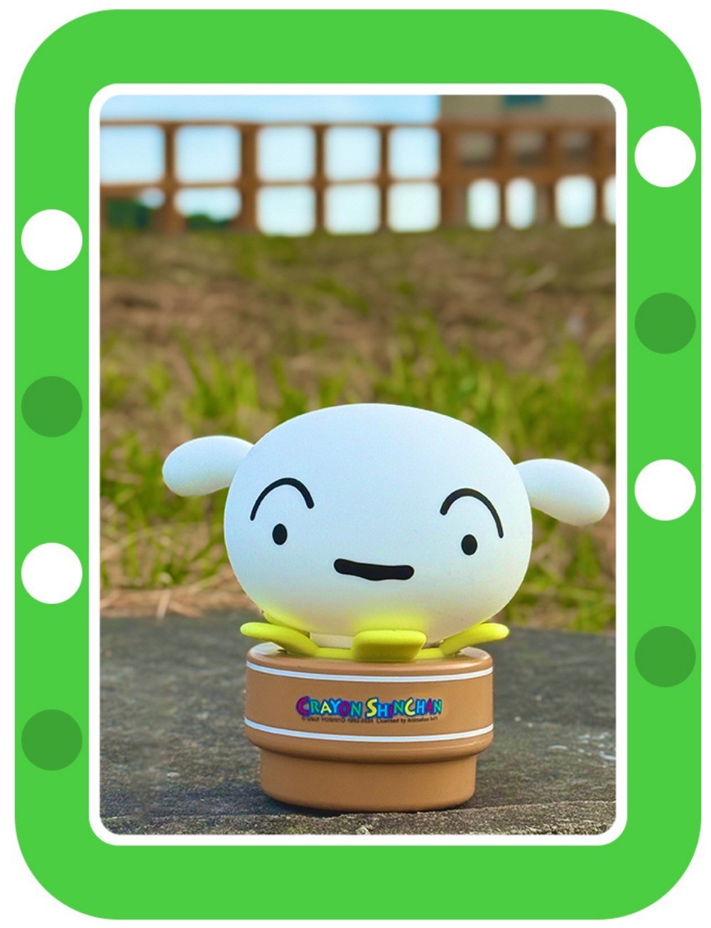 โคมไฟชินจัง - Crayon Shinchan Shiro Potted LED Night Light Lamp by QZoo