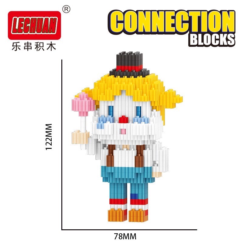 Lechuan 68636 - 68643 Art Toy - Pop Mart - Labubu x Cry Baby