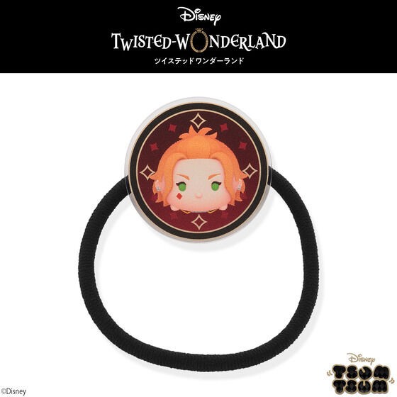 PRE-ORDER : Disney Twisted Wonderland Tsum Tsum Acrylic Hair Tie