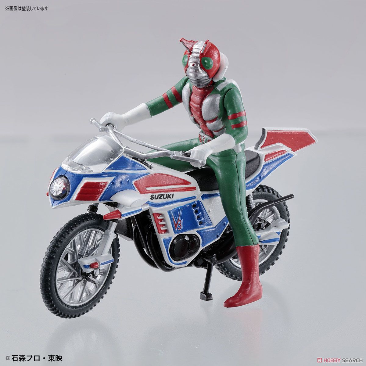 Plastic Model Kit Mecha Collection Kamen Rider No.2 Hurricane by Bandai