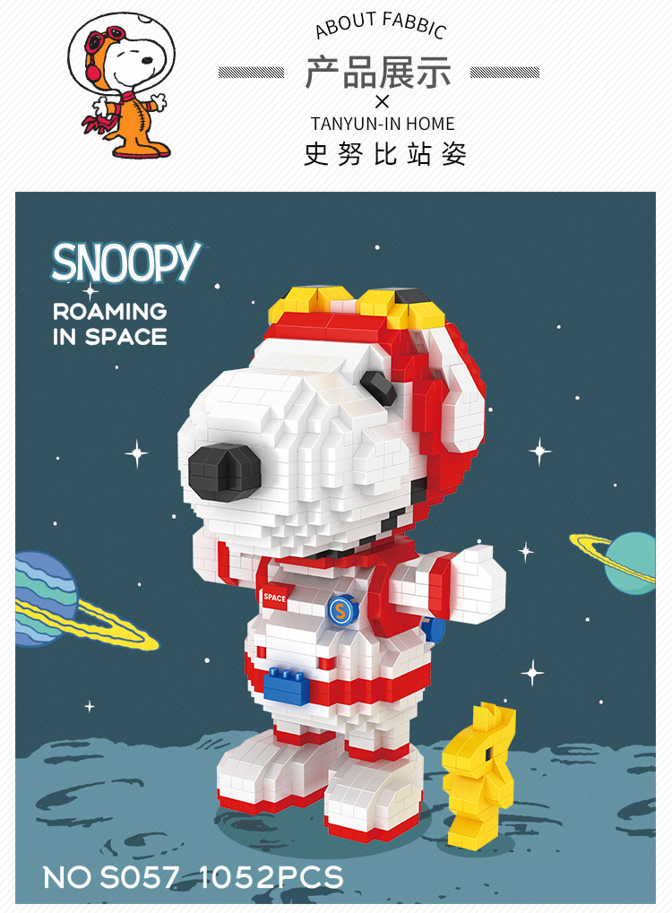 Hsanhe 5057 - 5058 Snoopy Roaming in Space