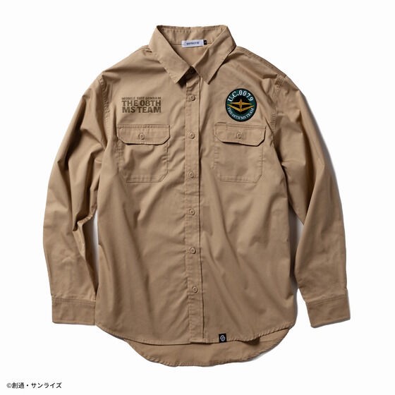 PRE-ORDER : STRICT-G “Mobile Suit Gundam 08th MS Platoon” Work Shirt