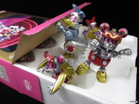 Tamashii Nations 2013 Chogokin Cho Gattai King Robo Mickey And Friends Fantastic Color by Bandai