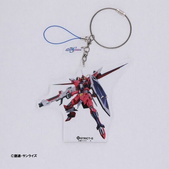 PRE-ORDER : STRICT-G "Mobile Suit Gundam SEED FREEDOM" Acrylic Keychain