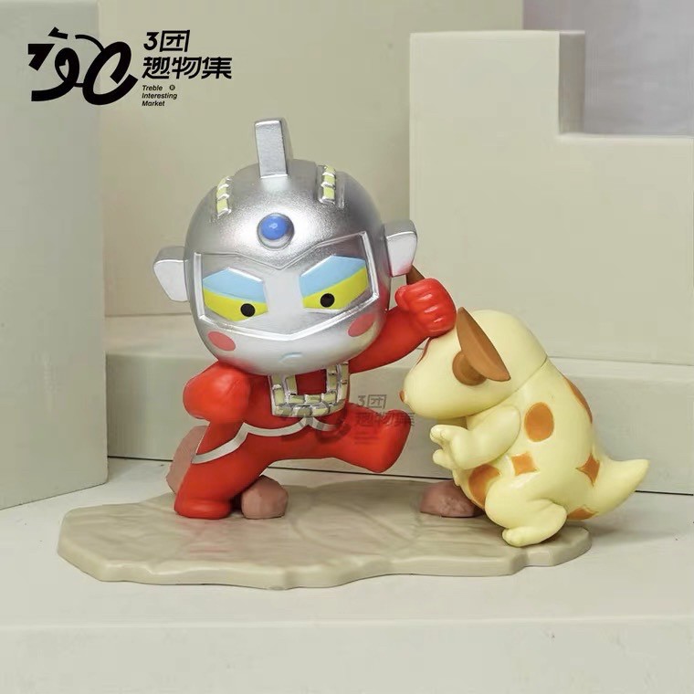 Ultraman - Ultra Battle Armor Q Version Terman Scene by Jin Jiang Toys (Set of 6+2secret)