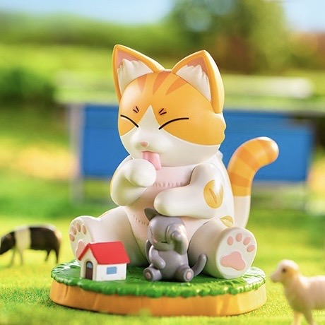 Blind Box ชุดน้องแมวก็อตซิลล่า ได้1ตัว - Kaiju Negora Godzilla Cat by Pop Mart (Set of 12 + 1secret)