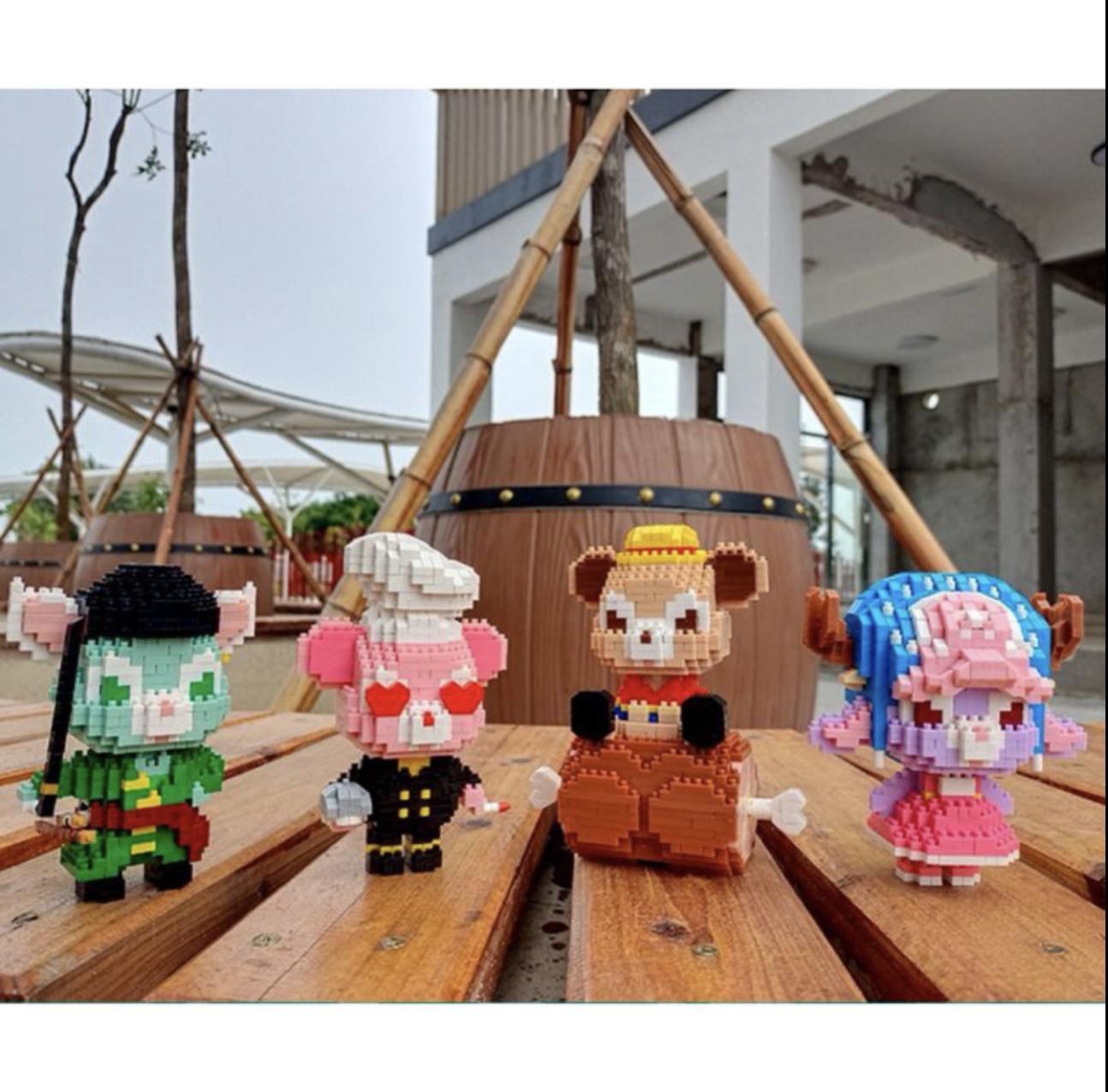 Gejia 6025 Disney x One Piece - Stella Lou / Duffy / Shellie May / Gelatoni